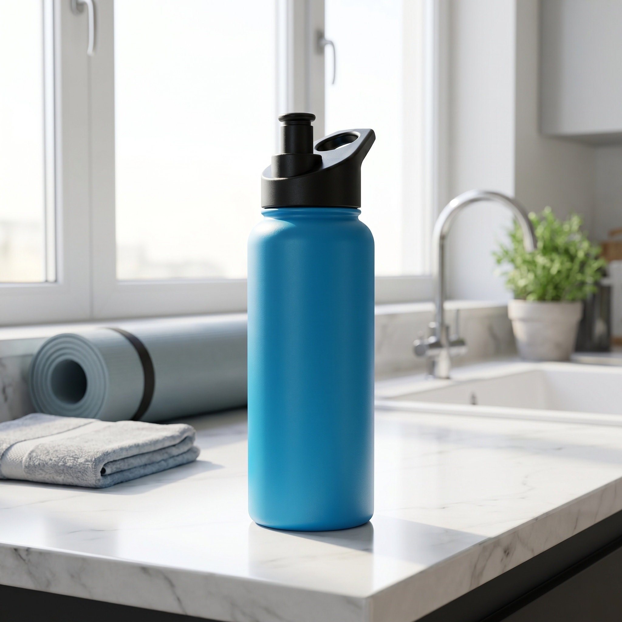 Outdoor Sport Glass Water Bottle - 2個入り、吸い口カバー、プラスチック製ボトル蓋、スポーツ用水筒用、携帯用真空キャップ、交換用、アウトドア、キャンプ、ハイキング用。