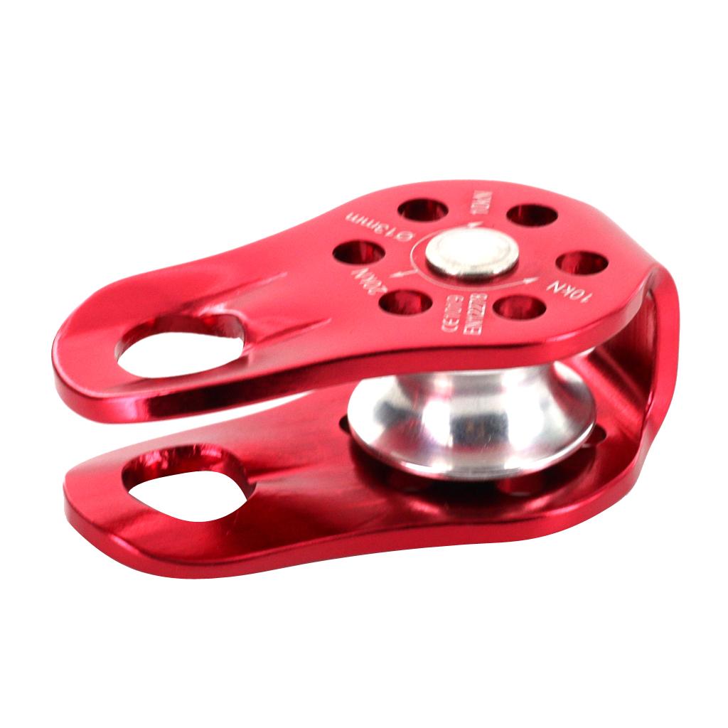 ロッククライミング用ローププーリー 20KN、固定式シングル - Outdoor Sport Climbing Gear のレビューと価格