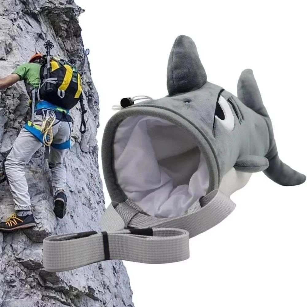 かわいいナマケモノ/サメ柄マグネシウムパウダーバッグ、ぬいぐ - Outdoor Sport Climbing Gear のレビューと価格
