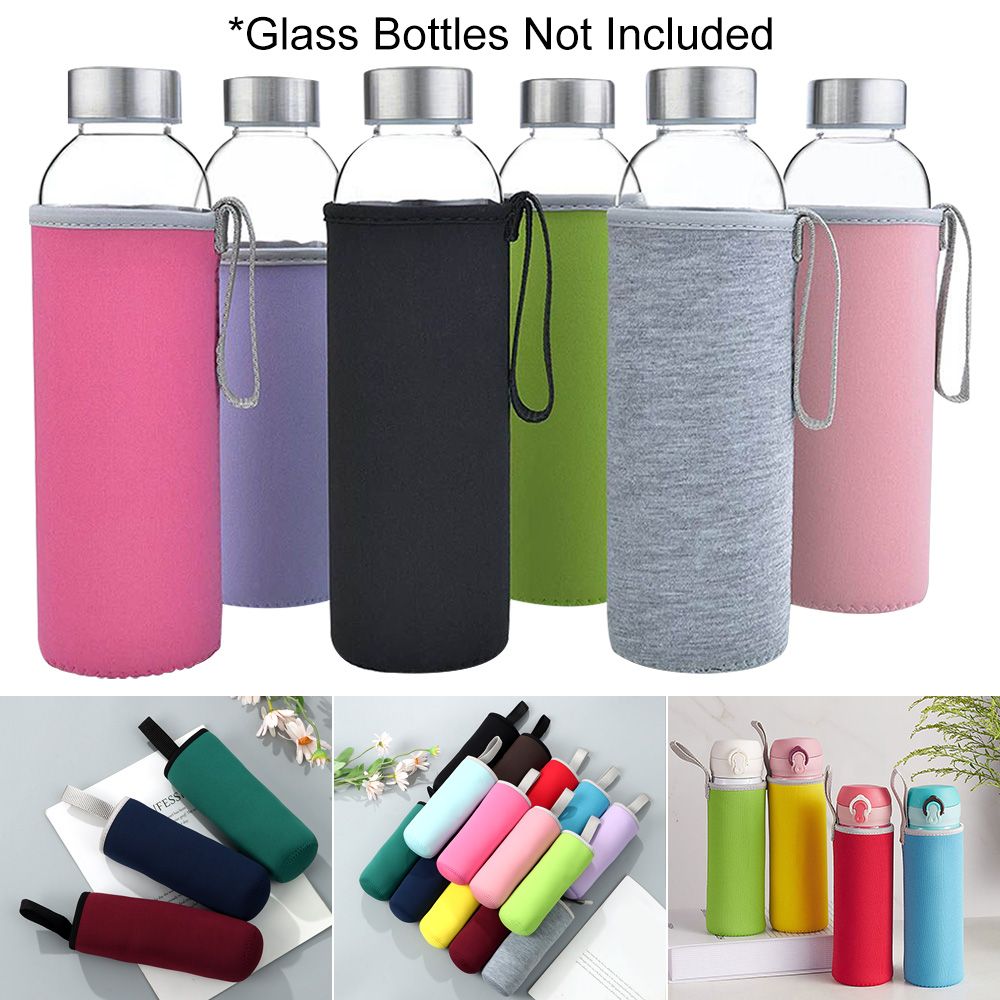 アウトドアスポーツバッグ ポータブル真空カップスリーブ ガラ - Outdoor Sport Glass Water Bottle のレビューと価格