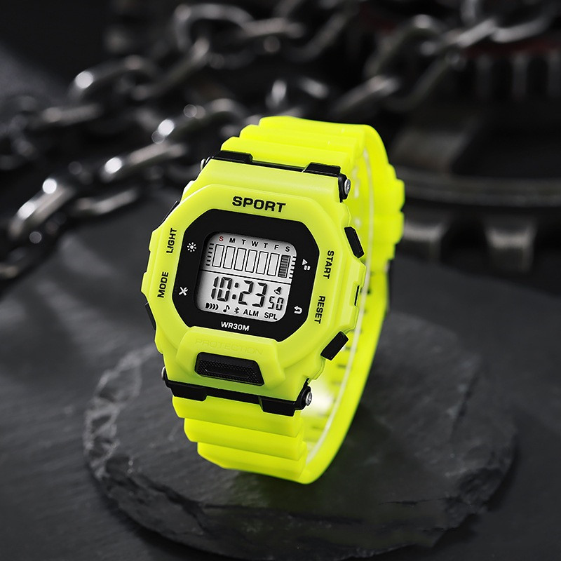 メンズデジタルスポーツウォッチ,防水,LED,多機能電子機器 - Outdoor Sports Adventure のレビューと価格