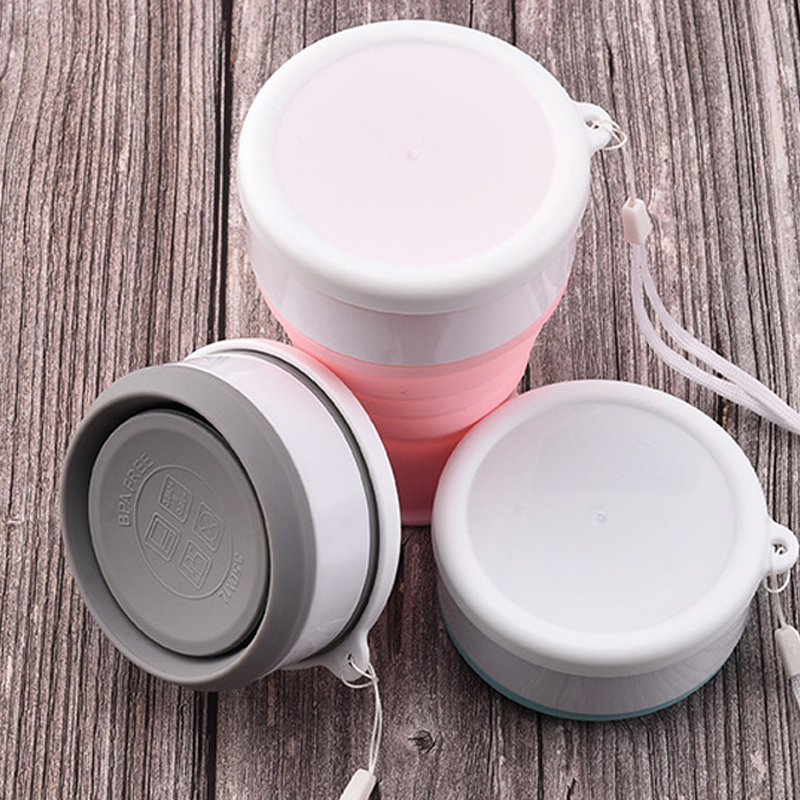 キャンプ用折りたたみ式シリコンカップ,ポータブル,伸縮式,屋 - Outdoor Sport Glass Water Bottle のレビューと価格