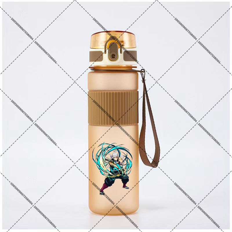 鬼滅の刃アウトドアスポーツウォーターボトルアニメ夏用ドリンク - Outdoor Sport Glass Water Bottle のレビューと価格