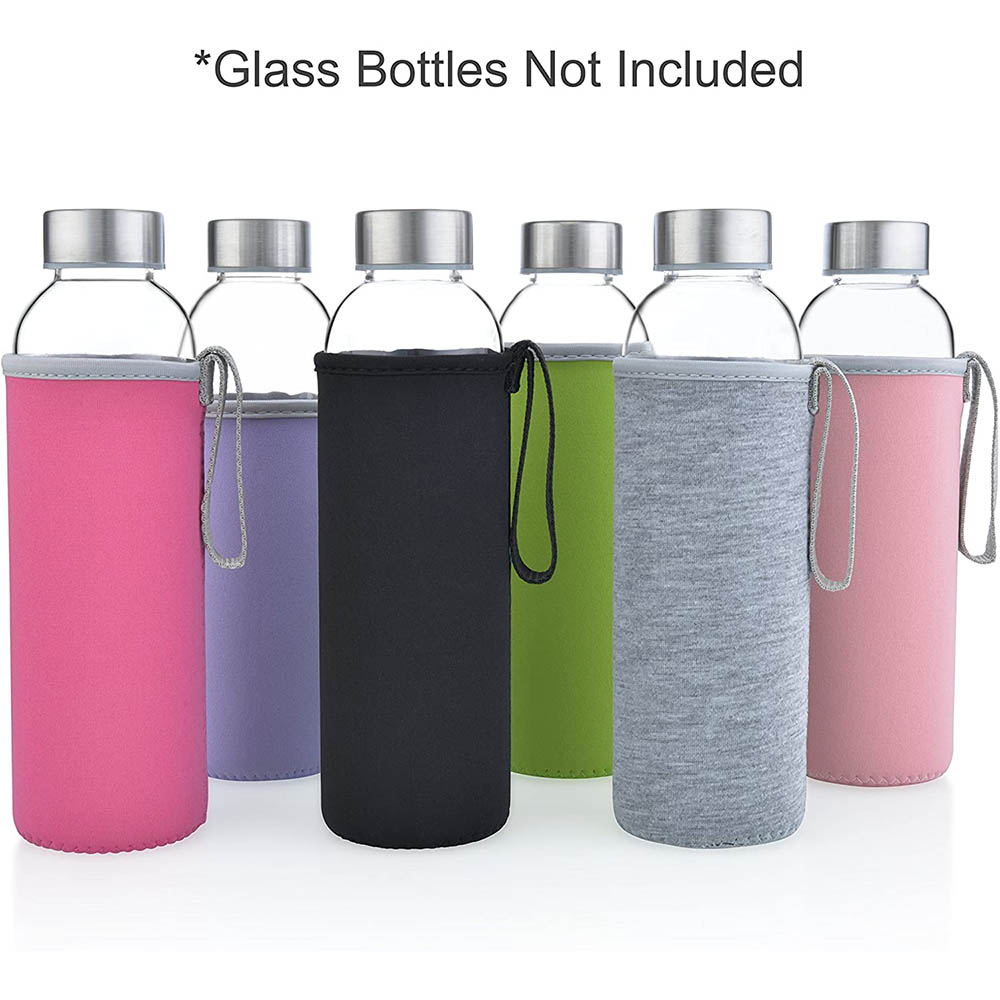 アウトドアスポーツバッグ ポータブルウォーターボトルカバー  - Outdoor Sport Glass Water Bottle のレビューと価格