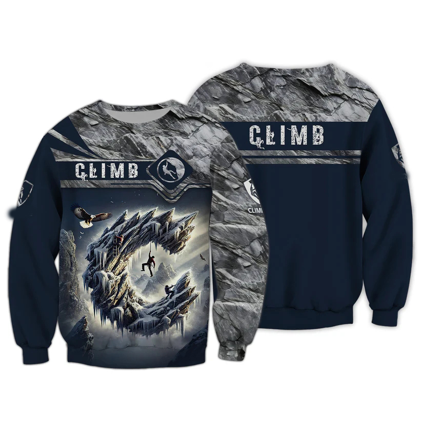 メンズ 3D クライミングプリント Tシャツ ファッション  - Outdoor Sport Club のレビューと価格