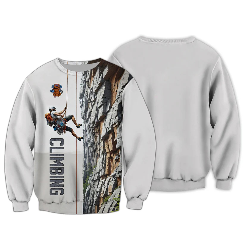 メンズ 3D クライミングプリント Tシャツ ファッション  - Outdoor Sport Club のレビューと価格