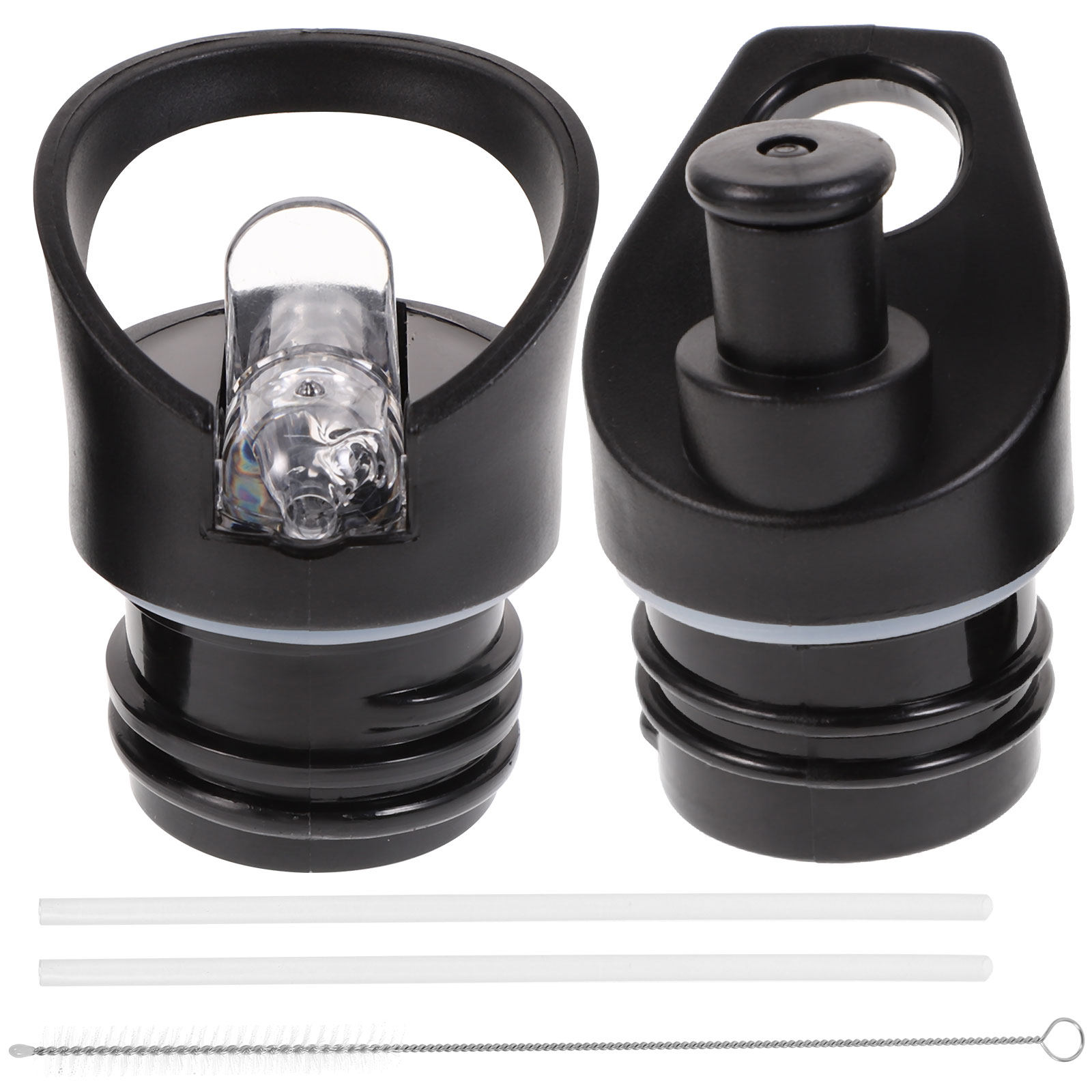2個入り、吸い口カバー、プラスチック製ボトル蓋、スポーツ用水 - Outdoor Sport Glass Water Bottle のレビューと価格
